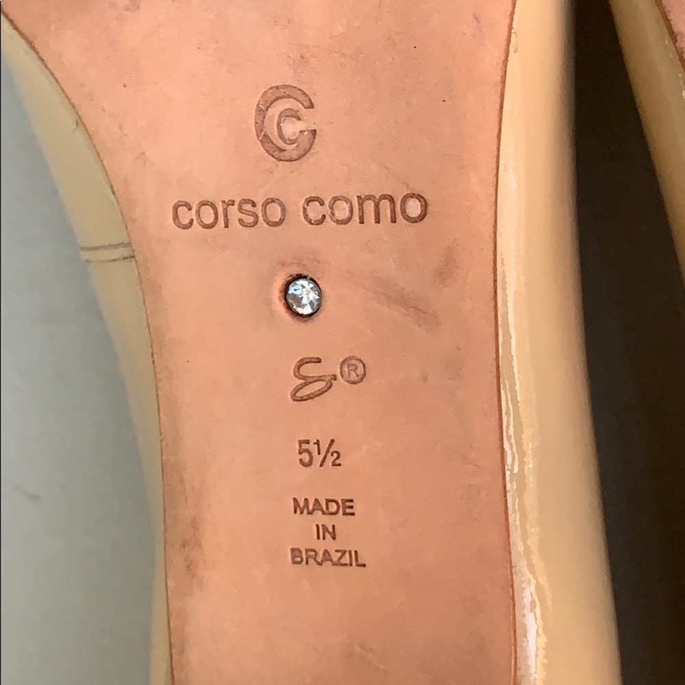 Corso como beige heels. Made in Brazil.Size 5,5. - Picture 10 of 16